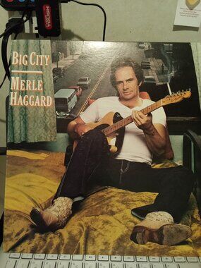 Merle Haggard Big City Vinyl Record by Epic - Classic Country